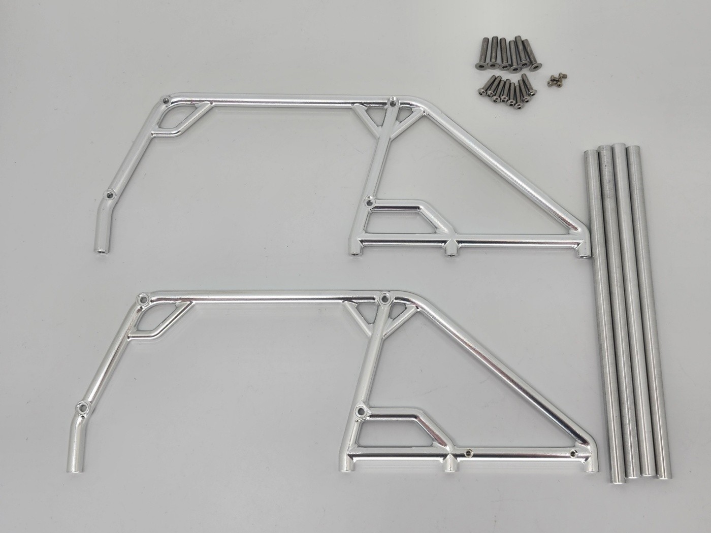 H-TECH RC CNC Aluminum Roll Cage for Project IJ (RCMustDIy)