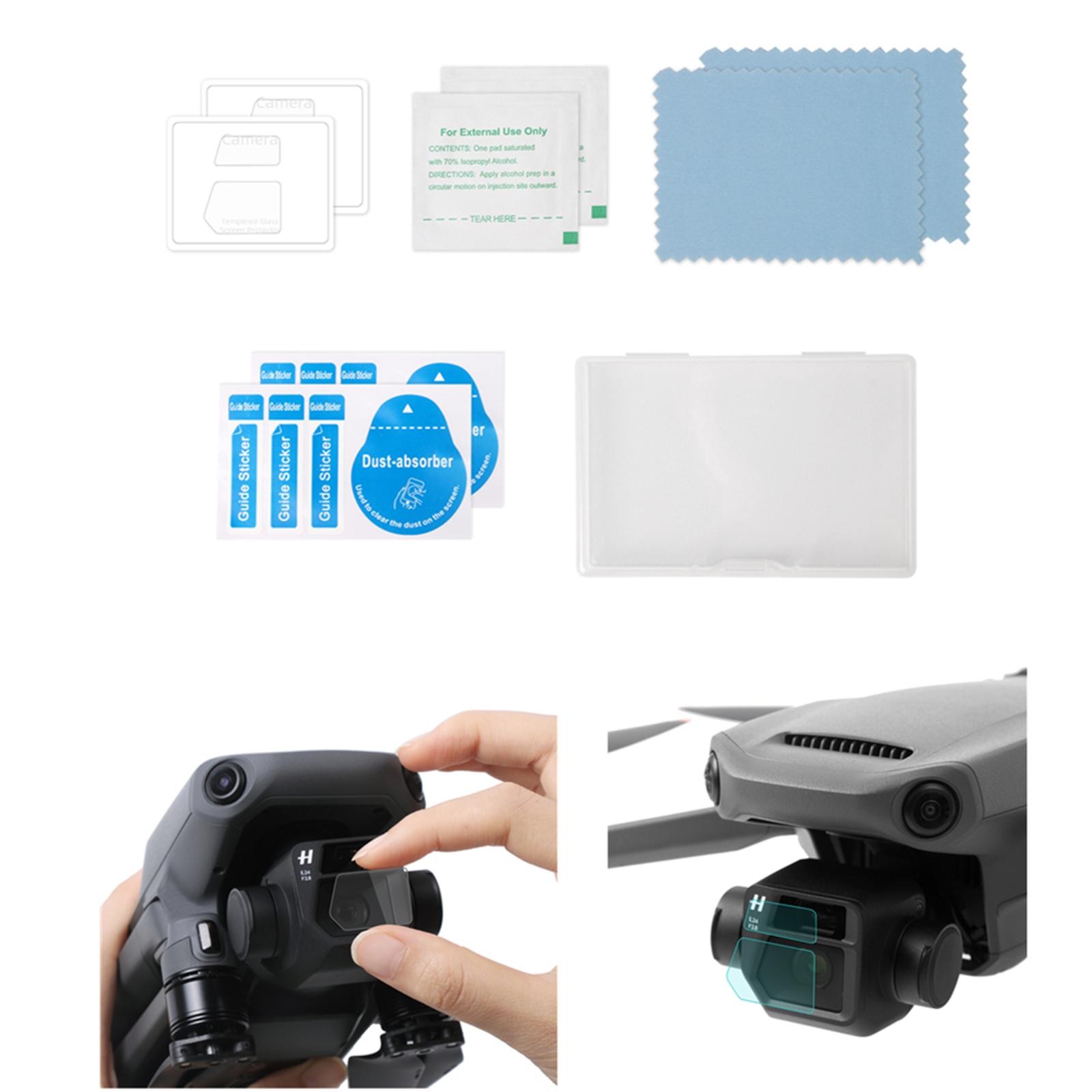 9H HD Camera Lens Protector Tempered Glass Film For DJI Mavic 3 Drone Camera q