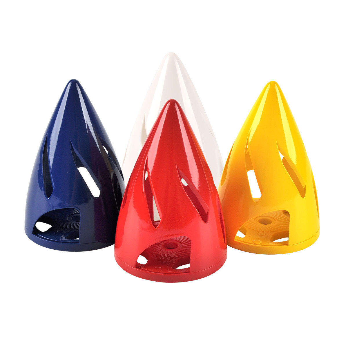 2.5inch/63.5mm Spinner Plastic Hollow Cone for 2 Blades Propeller RC Plane 1Pc