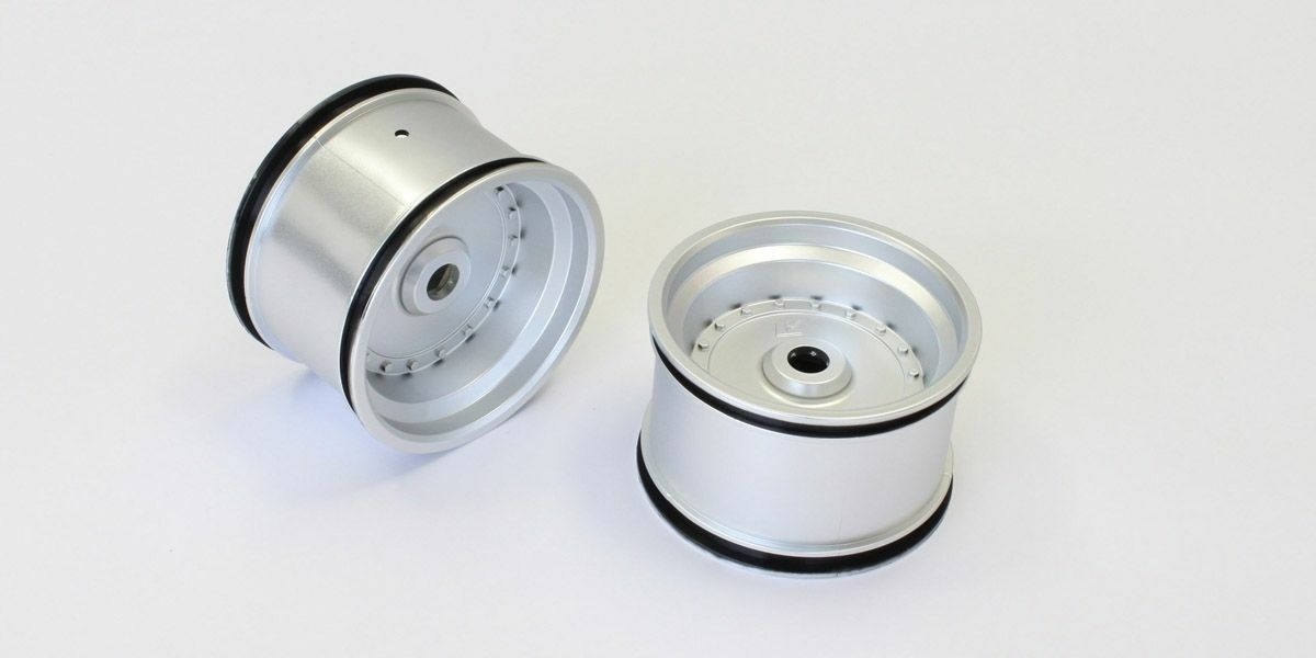 Kyosho SXH002S Rear Wheel (Silver/2pcs/Scorpion XXL)