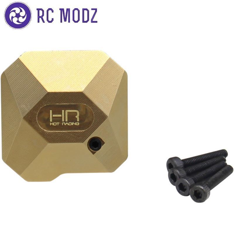 Hot Racing SCXT12CH Axial SCX10 II Heavy 48g Brass Differential Cover