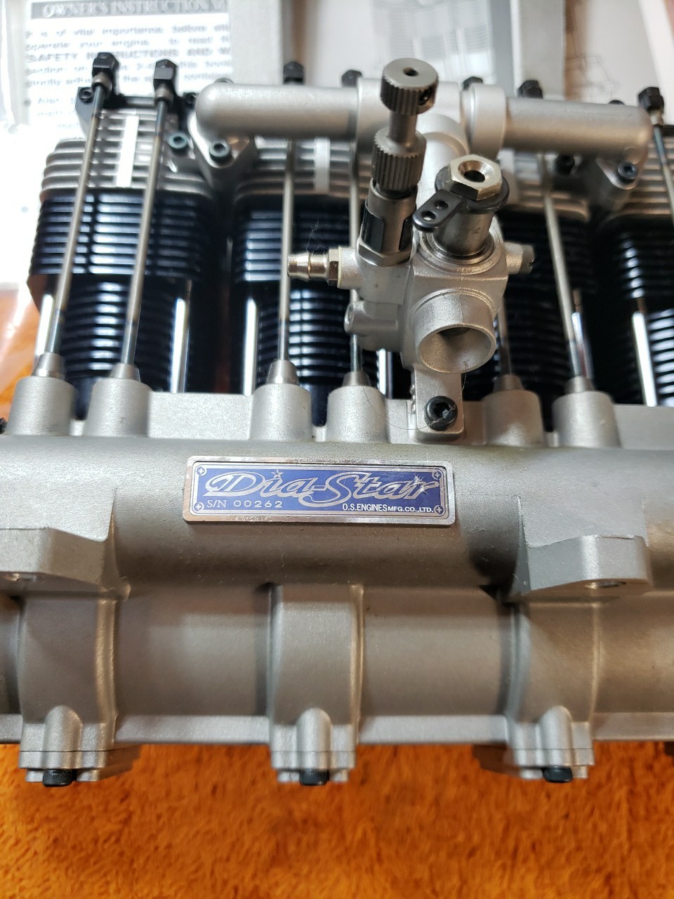 OS Engine – OS IL-300 Four Cylinder Inline Four Stroke RC Motor – New