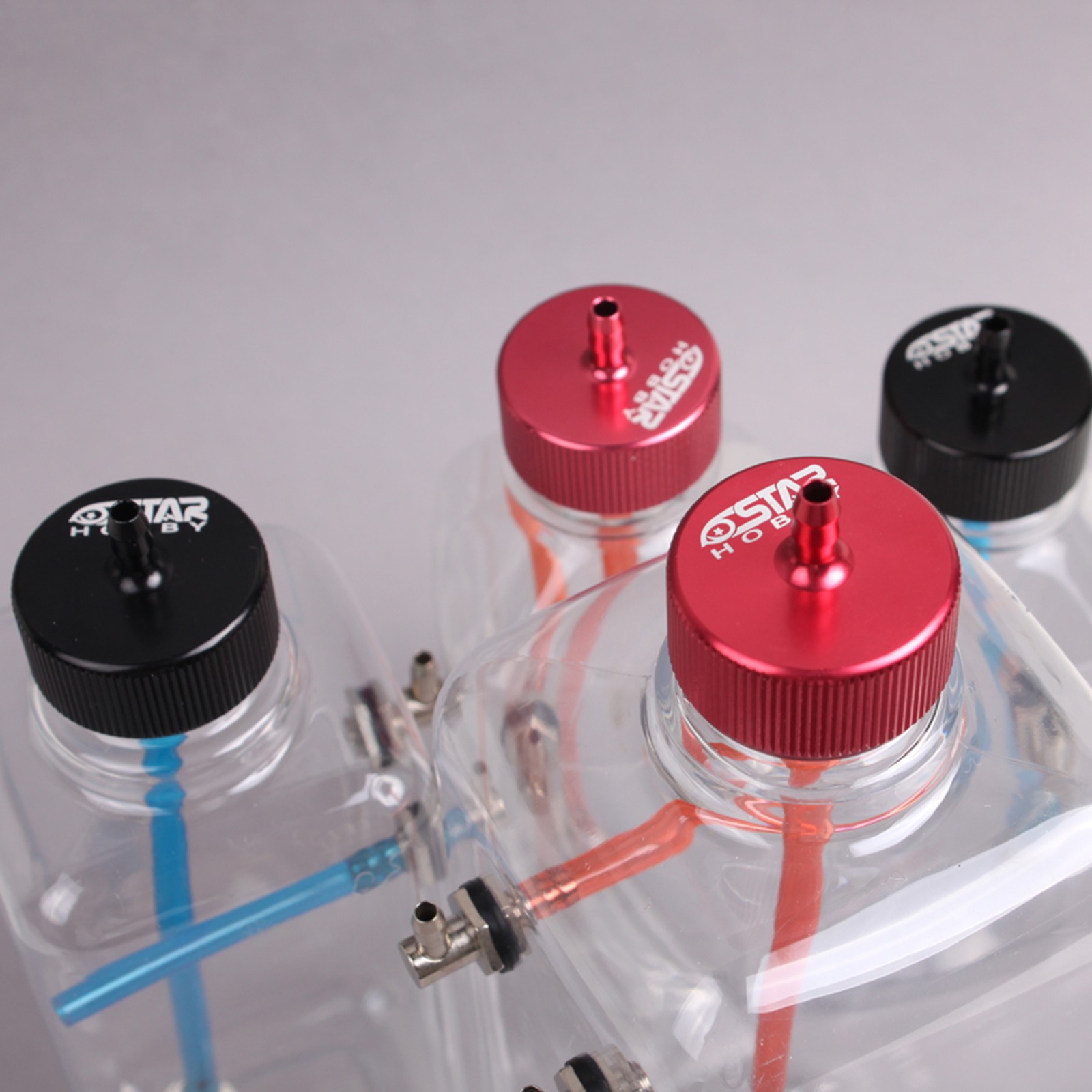 For Gasoline Airplane RC Model 1500ml Transparent Anti-leakage Fuel Tank Oil Box