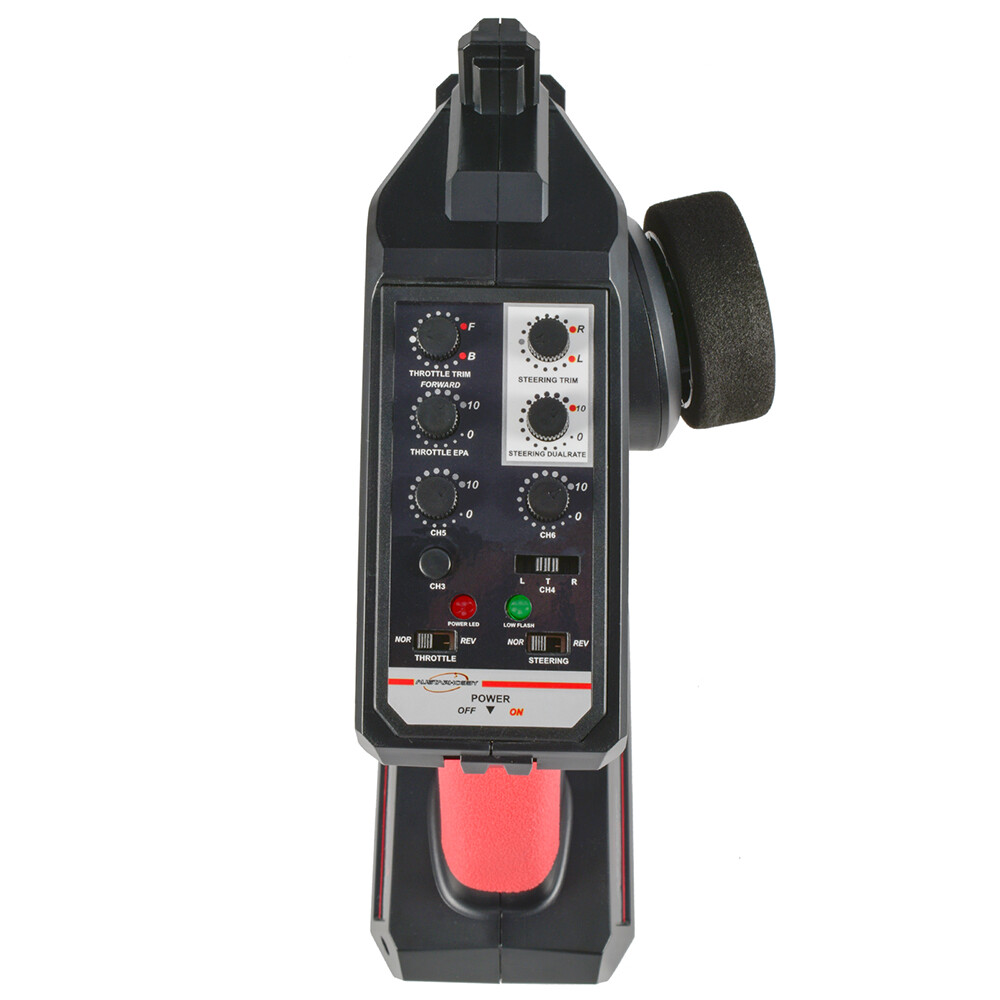 AUSTAR RC Transmitter and Receiver 2.4G 3CH 4CH 6CH for 1/10 1/8 Crawler TRX4