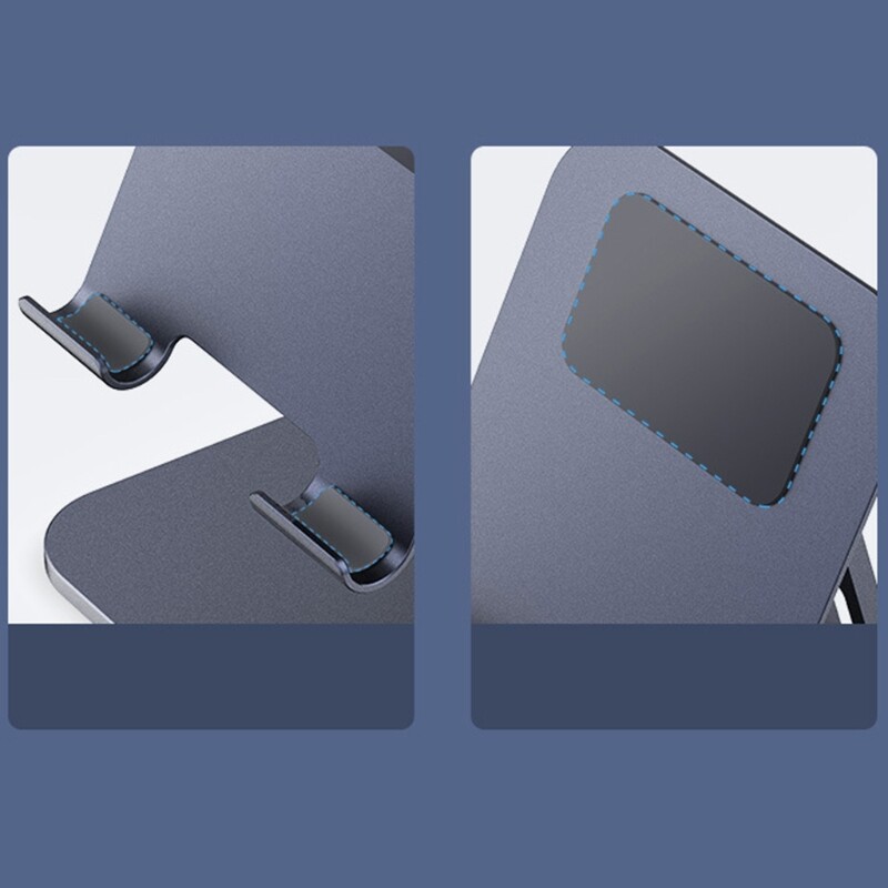 Desktop Tablet Stand Foldable Type Durable Adjustable Holder for Space-Saving