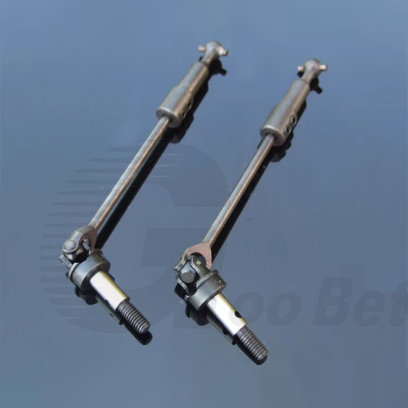 2X Steel Universal Drive Shaft CVD Axle Adjustable 110-120mm For RC Car Crawler