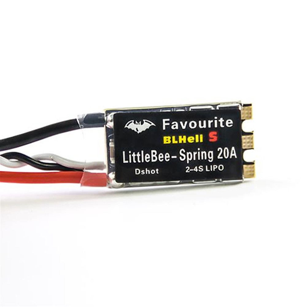 LittleBee 20A 30A ESC BLHeli_S 2-6S Brushless for RC FPV Drone Mulitshot DSHOT