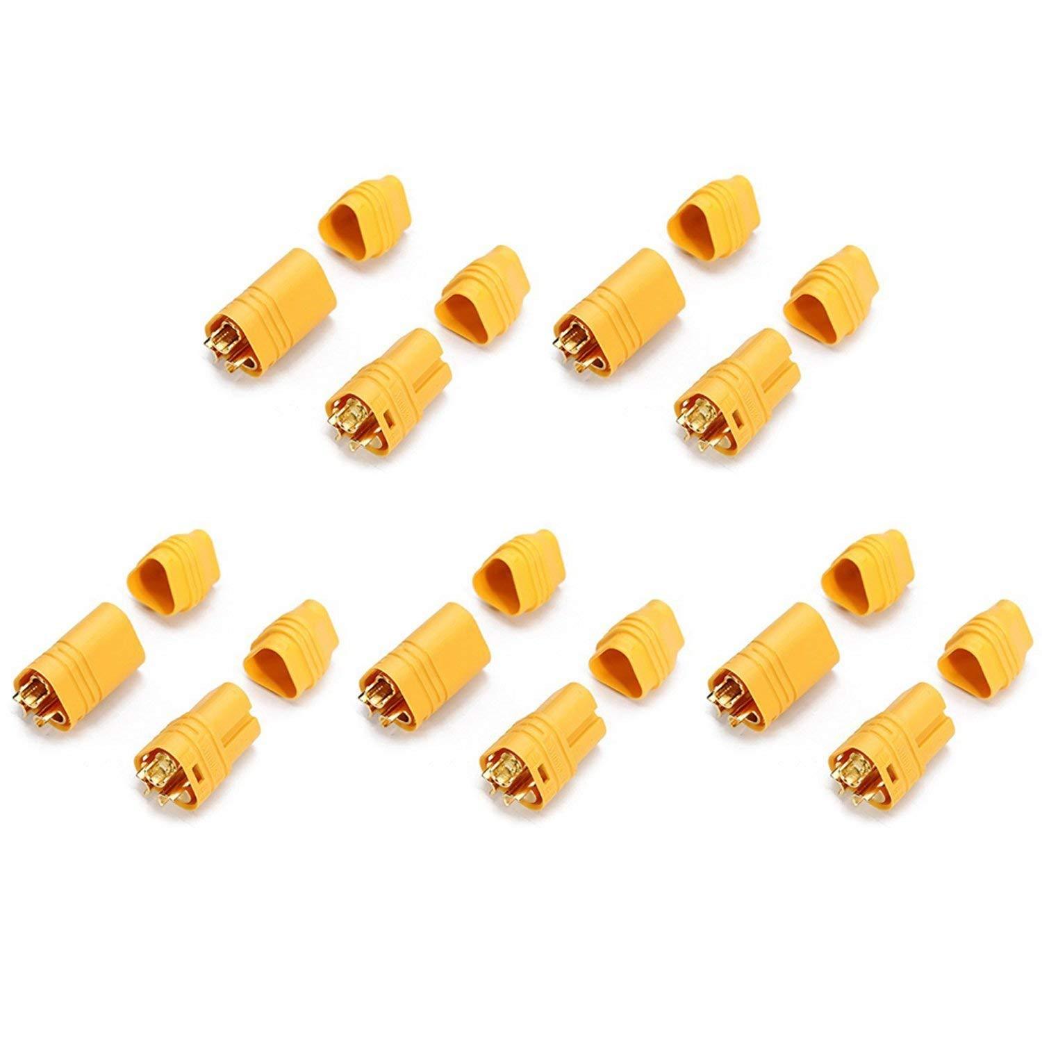 10 Pairs MT60 3.5mm Motor Plug Connector Set for RC Multicopter Quadcopter