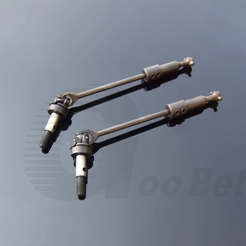 2X Steel Universal Drive Shaft CVD Axle Adjustable 110-120mm For RC Car Crawler