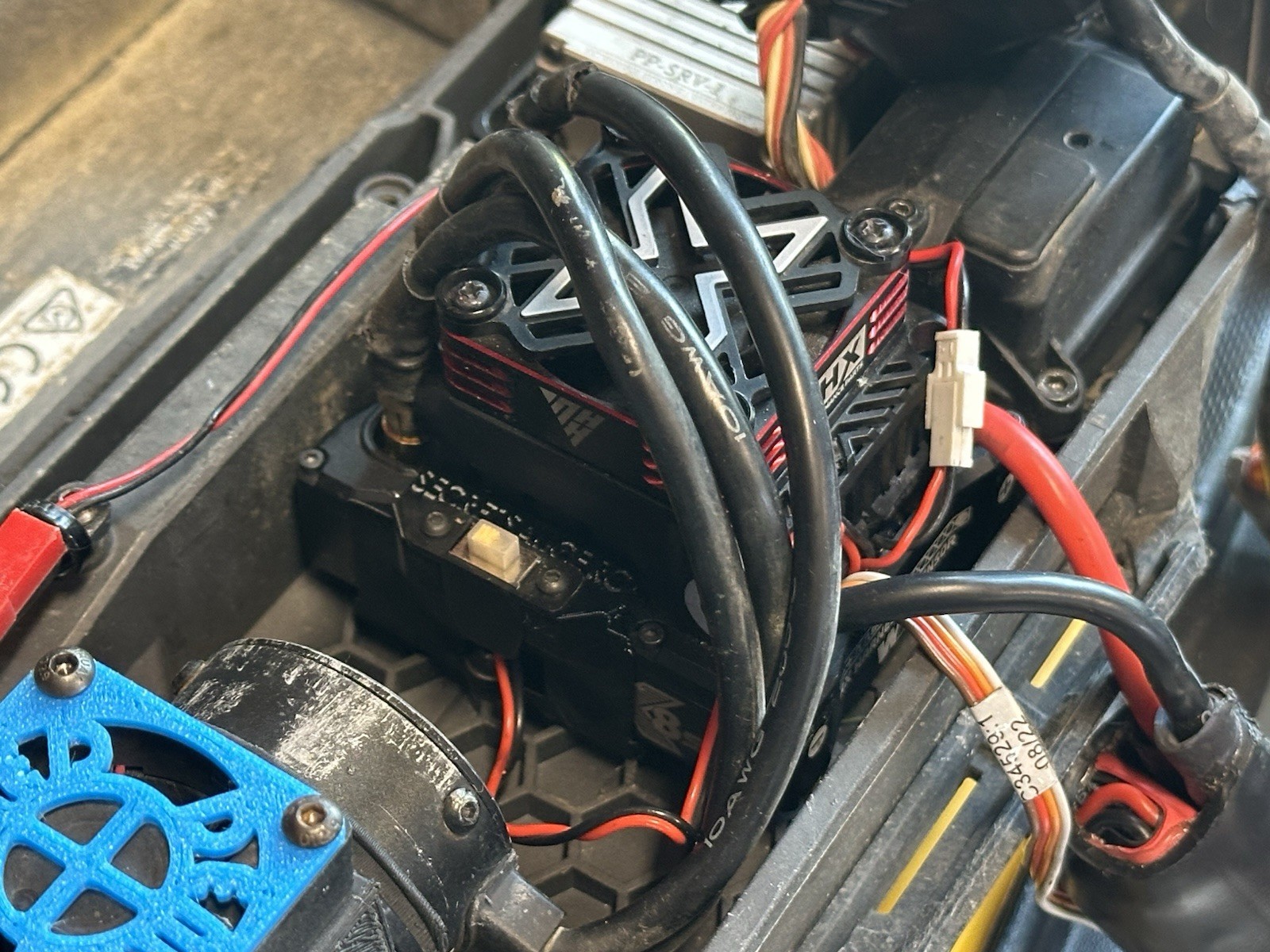 Low Profile Versatile Lock-in Mount For Castle Mamba Monster X 8s (MMX8S)