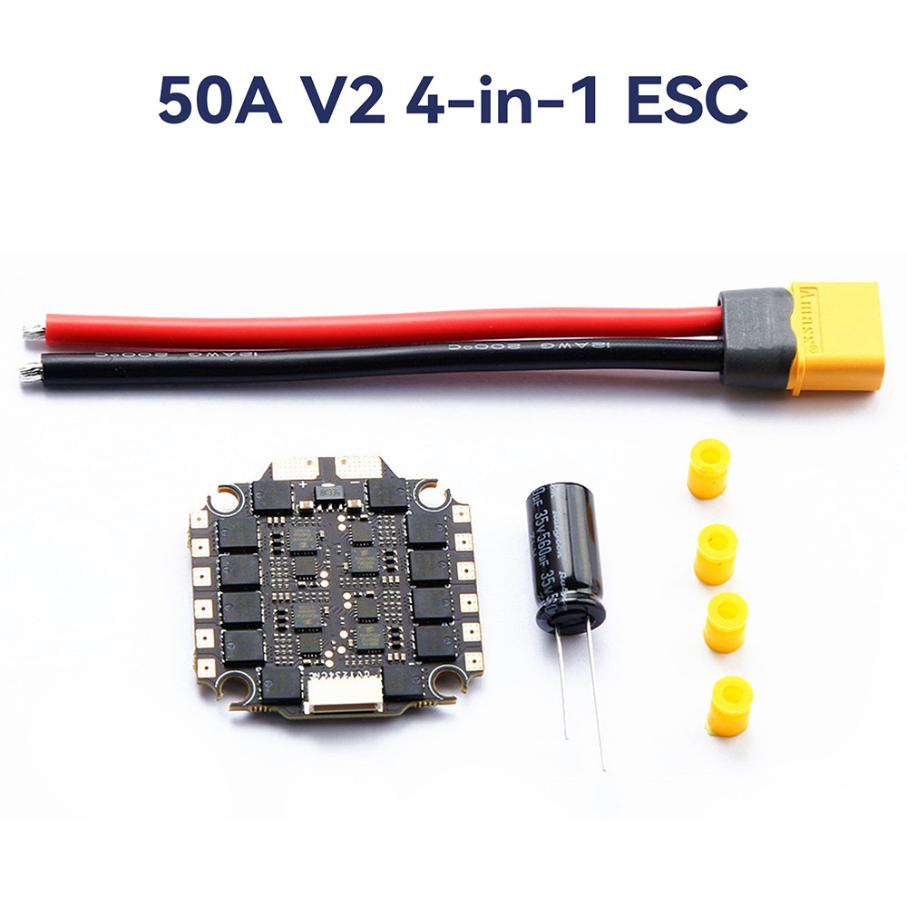 RC Drone Tracker F405 V2 Flight Control Stack FC BetaFlight 50A/65A 4in1 ESC