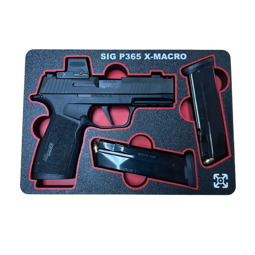 Sig P365 XMacro Organizer Insert Apache 2800 Case Ammo Magazine Tray