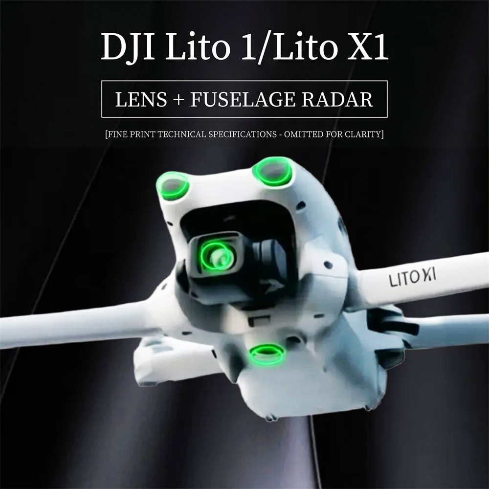 For DJI Lito1/X1 HD Nano Film Lens Protector Scratch Impact-Resistant Accessory