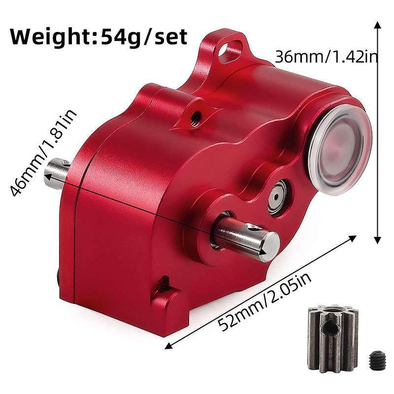 RC Car LCG Center Transmission Gearbox For 1/10 LCG SCX10 Upgrades Part