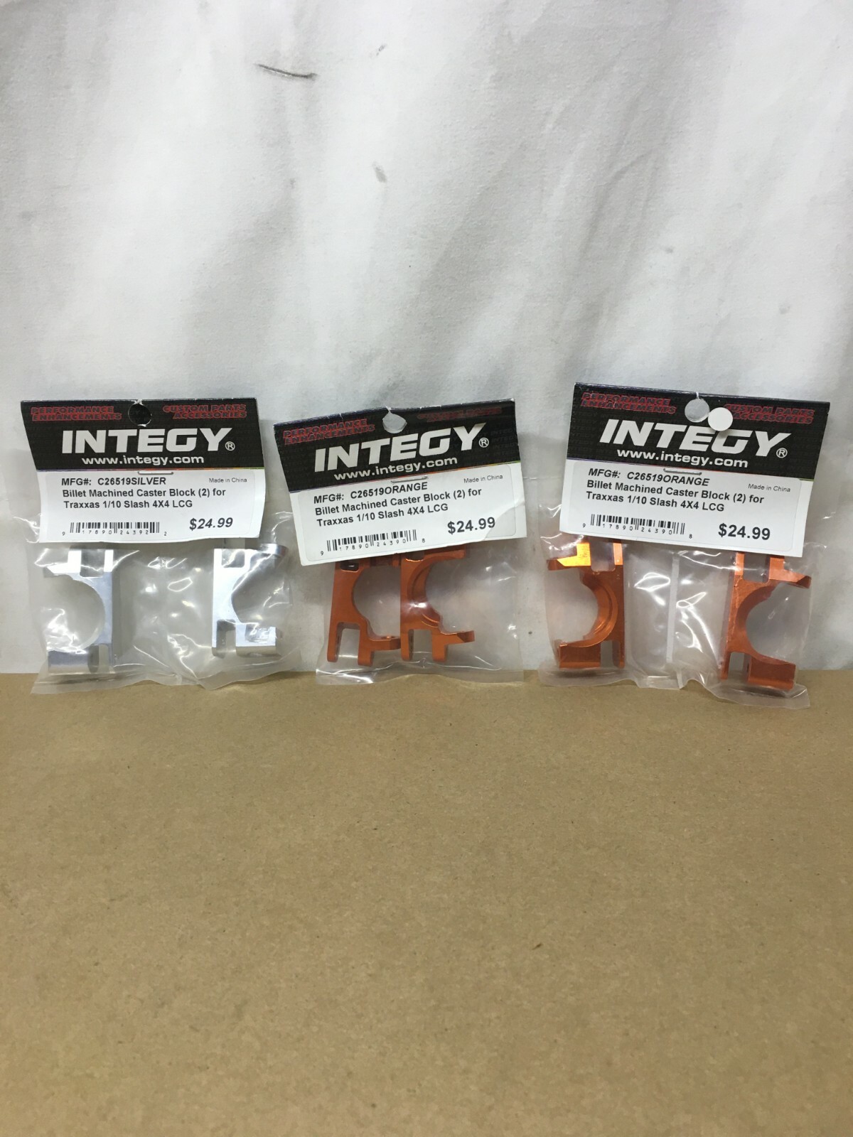 Integy Machined Caster Block for Traxxas 1/10 Slash 4×4 LCG