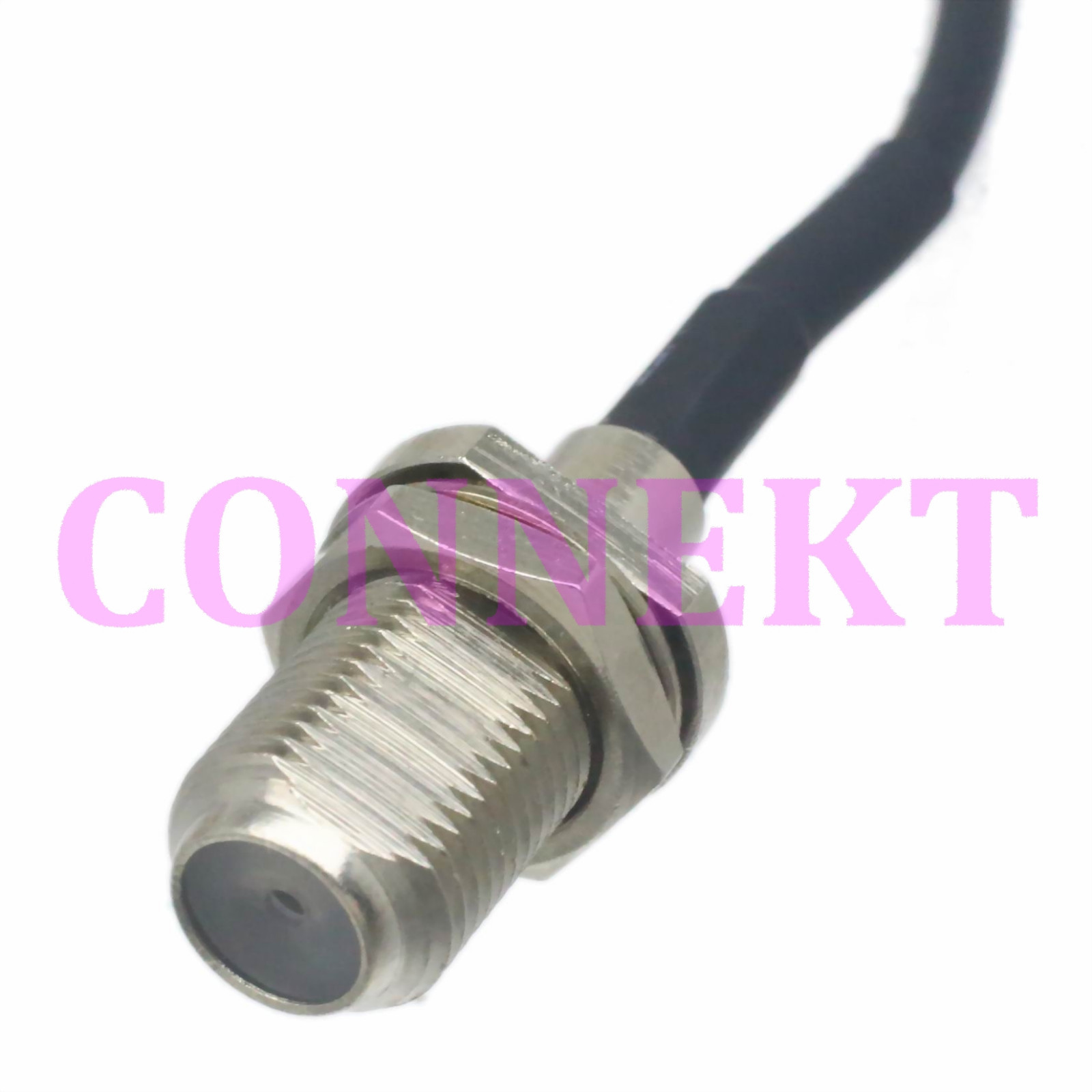 TS9 male right angle to F female jack RG174 cable jumper pigtail 15cm 3G modem