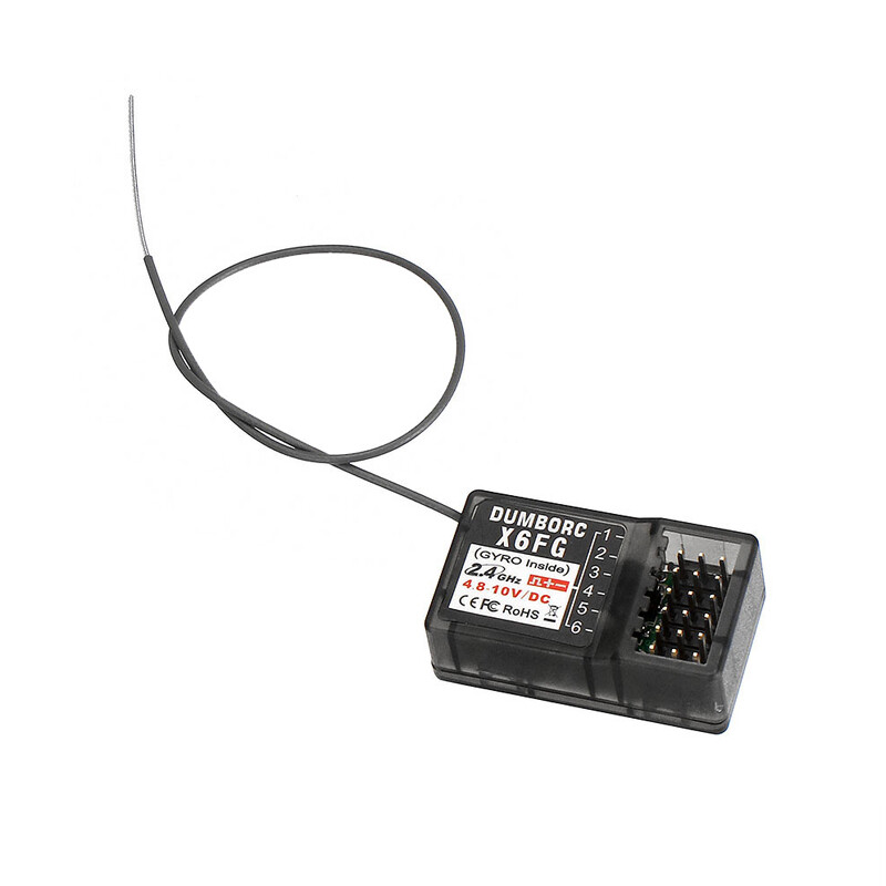 For DUMBORC X4 6 channels Gyroscope Radio Transmitter Receiver X6F/X6FG 2.4ghz