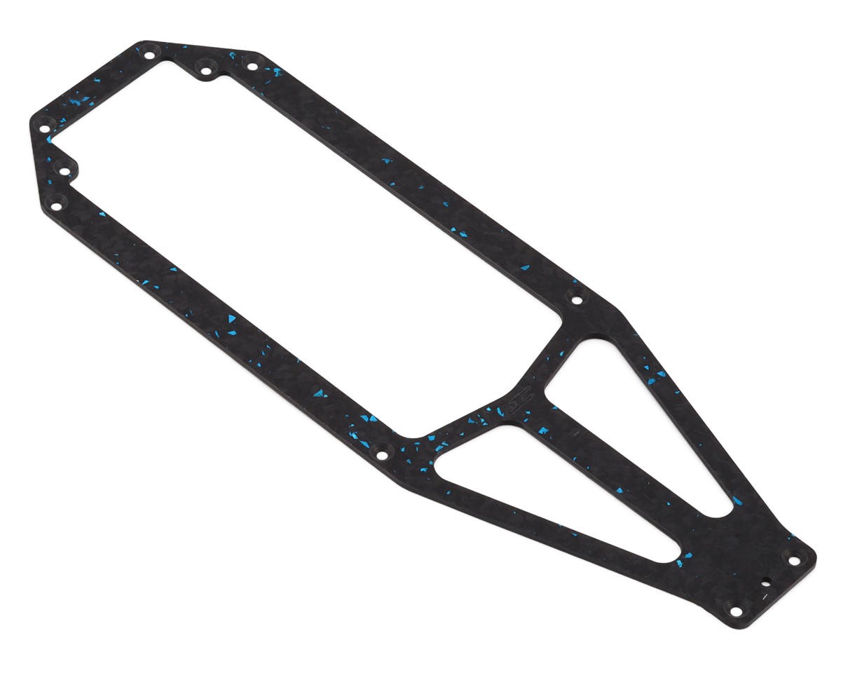 JConcepts RC10 ’89 Masami Stealth Forged Carbon Top Deck (Blue) [JCO5302]