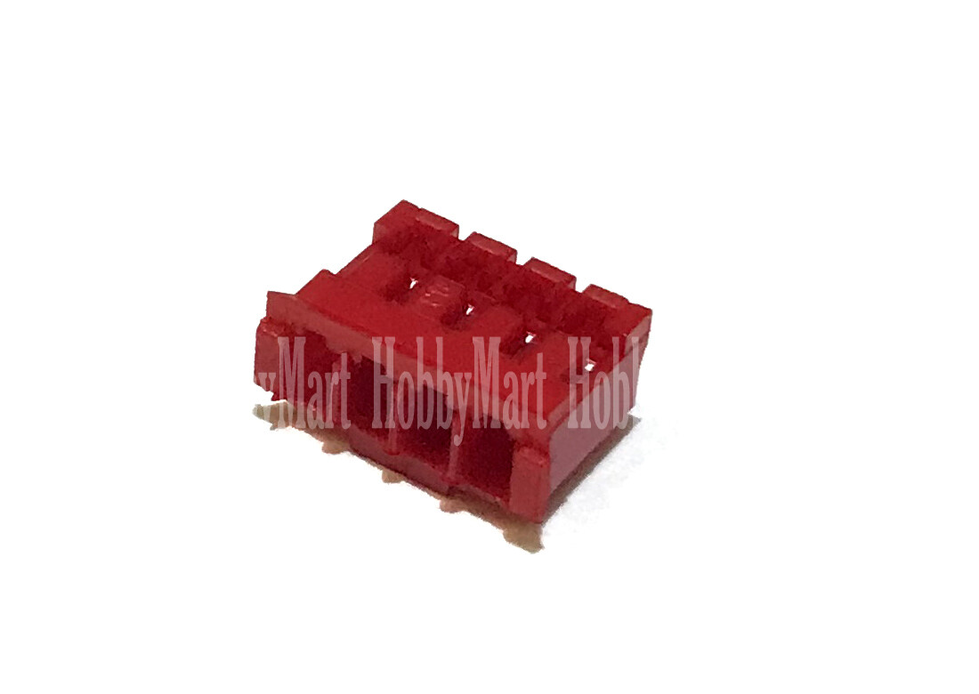 4-Pin PH 2.0mm JST Female 3S RC LIPO Battery Connector Socket RED Color DIY x100