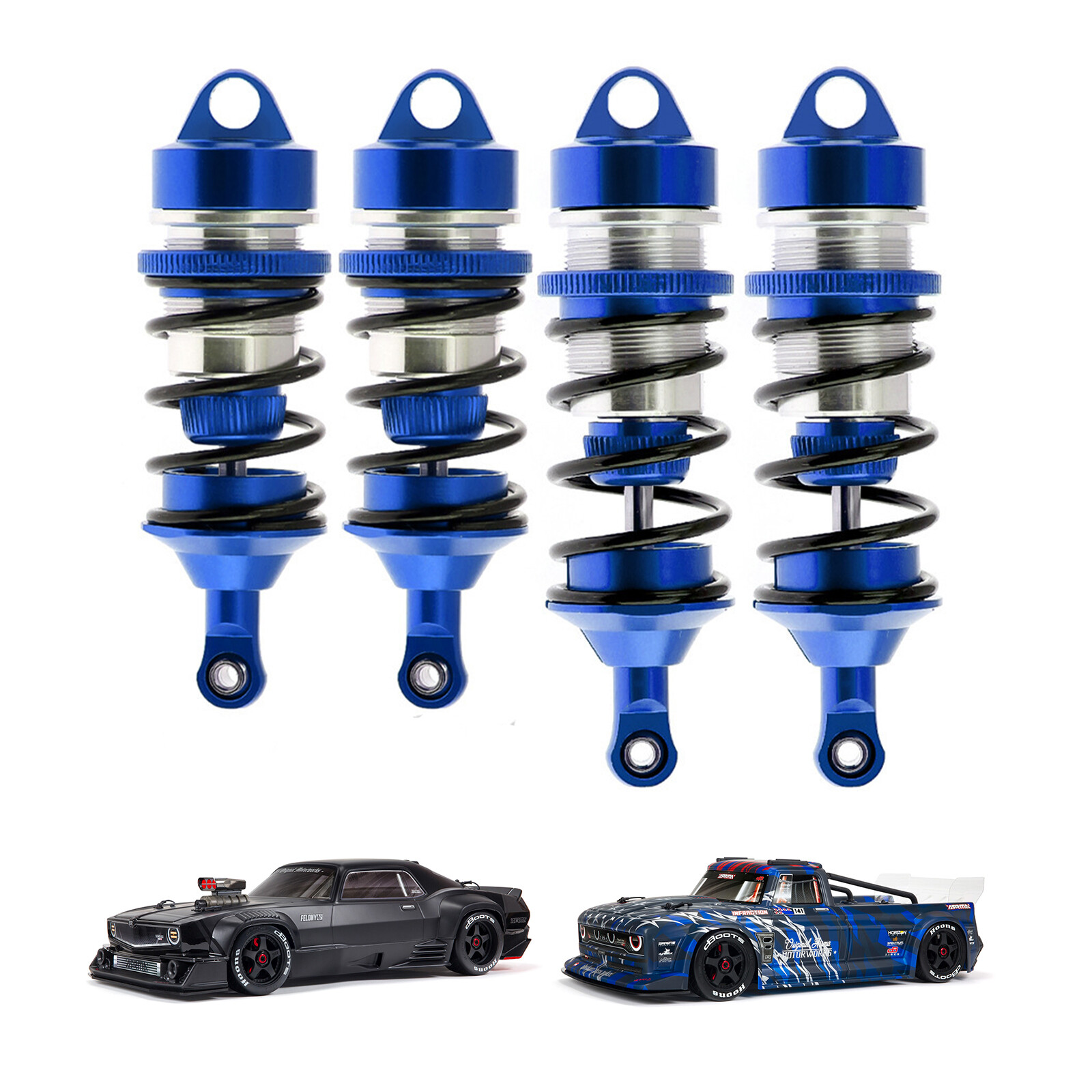 Shock Absorber Metal for ARRMA 1/7 LIMITLESS INFRACTION FELONY