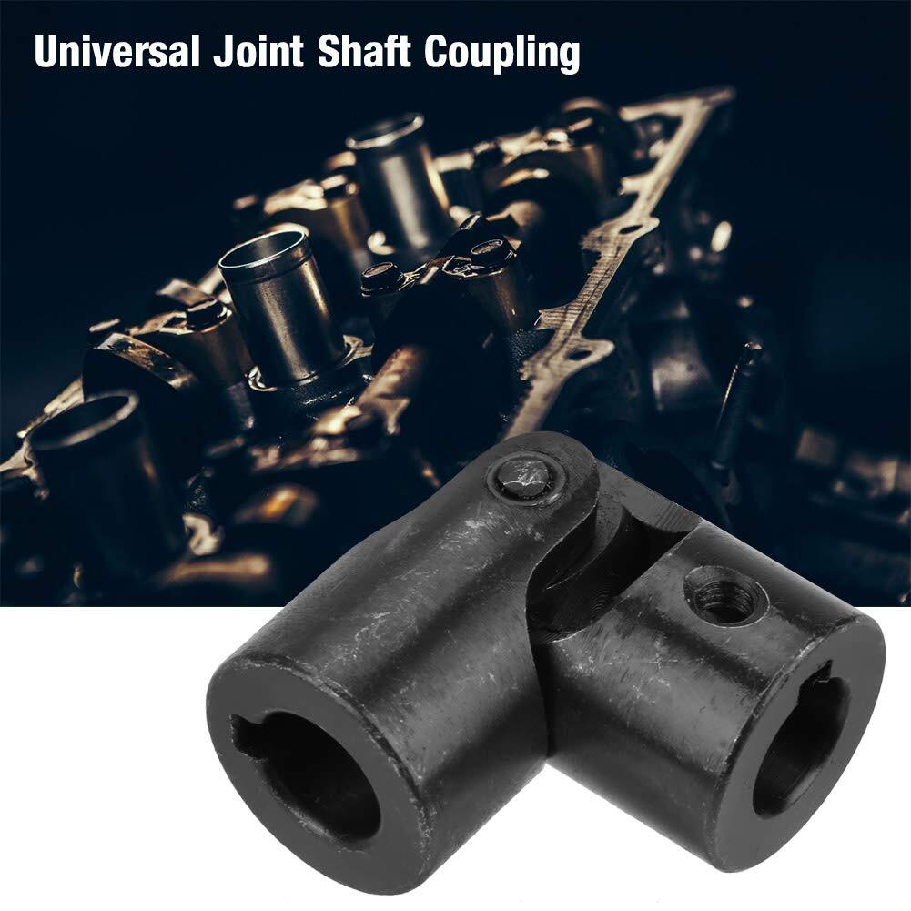 Universal Joint Steel Universal Coupling Rotatable Shaft Coupling DIY Motor U…