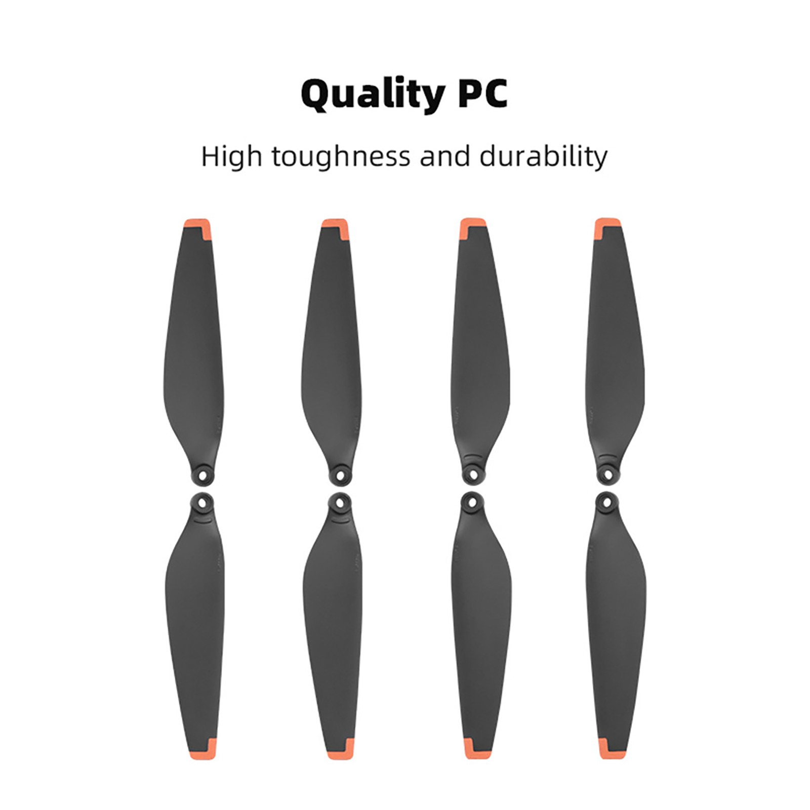 2Pair Lightweight 6030F Propeller Blade Wing Fans For DJI Mini 4 Pro Drone