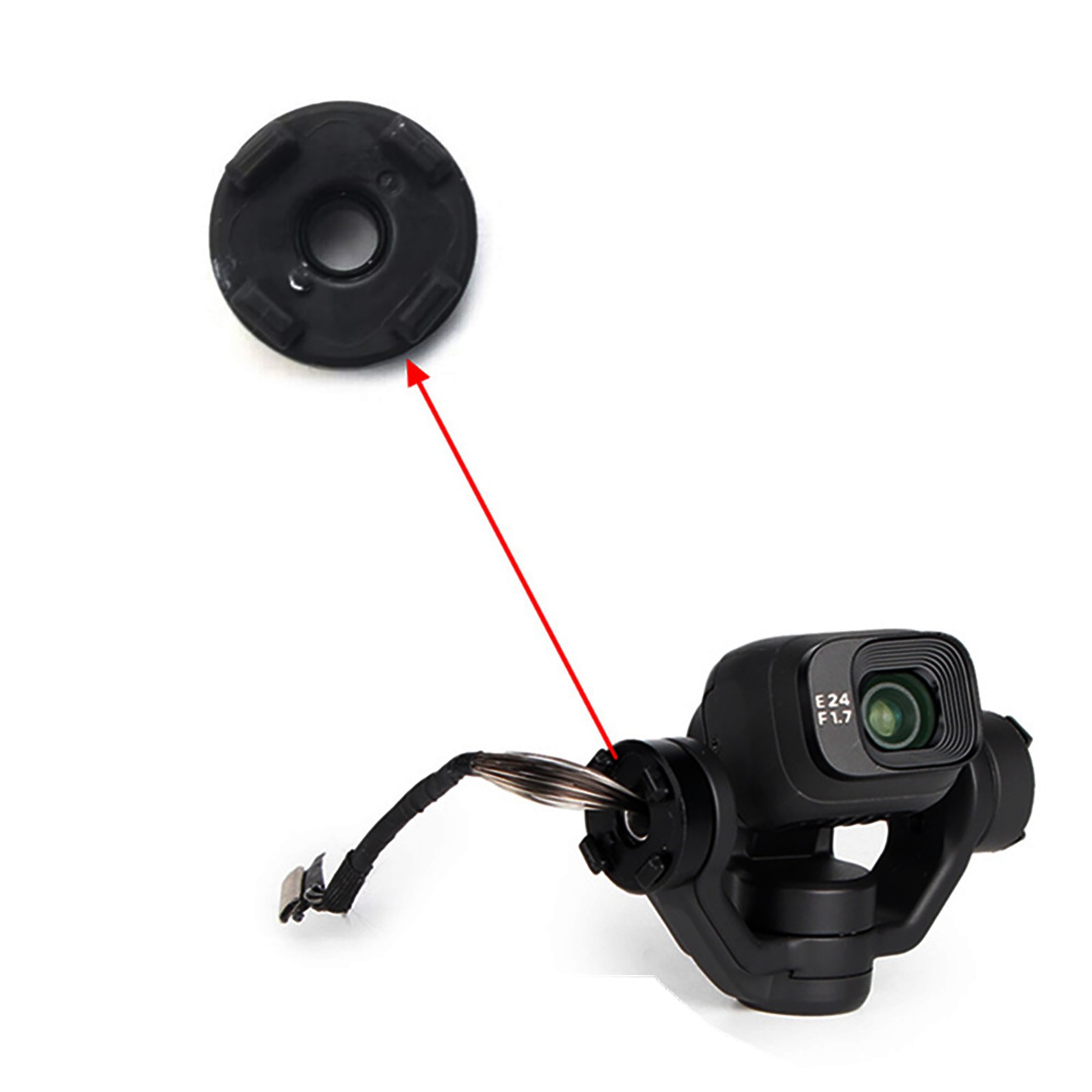 For DJI Mini 4 Pro Drone Original Replacement Gimbal Axis Bearing Repair Parts