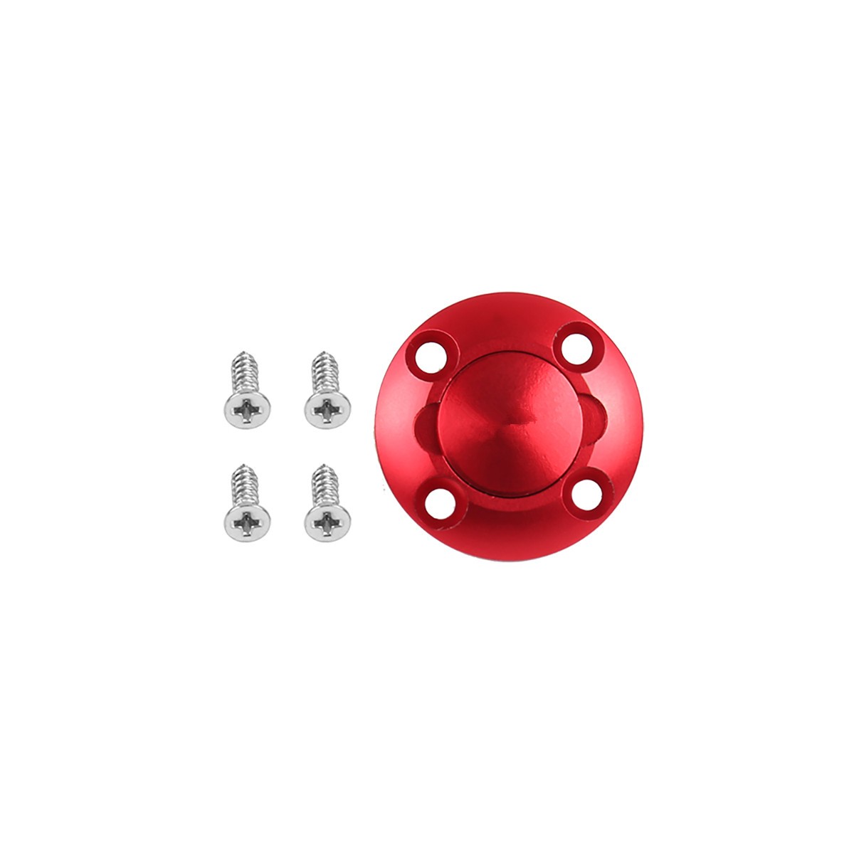 1pcs CNC Aluminum Alloy Round Fuel Dot Cap Oil Tank Plug For RC Airplane Model