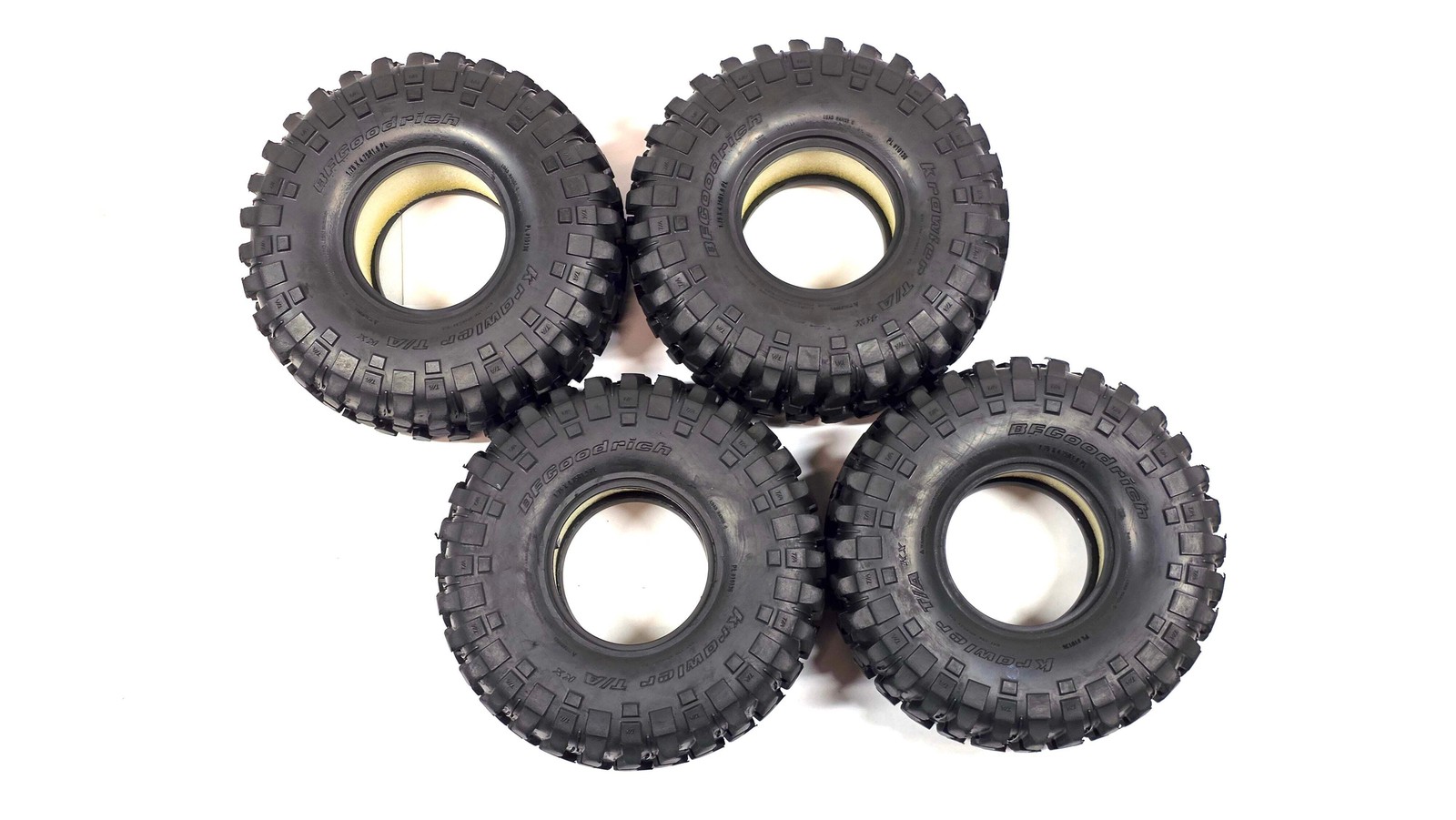 1.9 4.75 Proline BFGoodrich Krawler T/A Scale Tires Predator Compound Set of 4