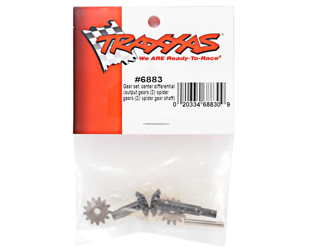TRAXXAS TRA6883 CENTER DIFF GEAR SET SLH4X4 6804 2PC C51