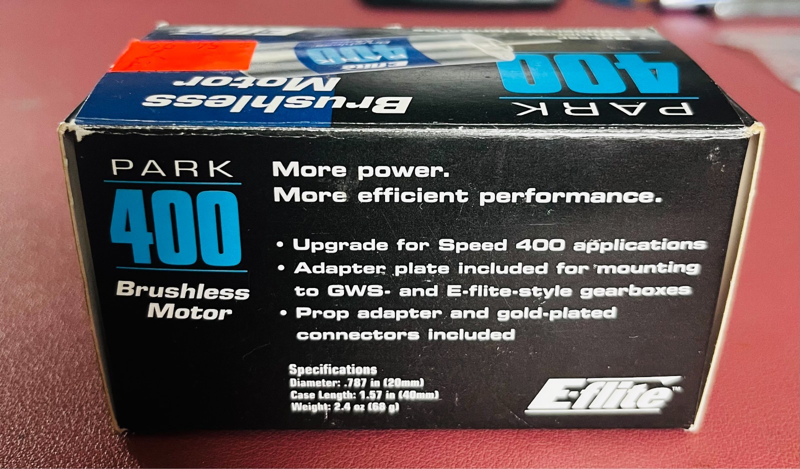 Vintage NOS E-flite Brushless Motor 4200Kv Park 400 EFLM1100 Motor ONLY