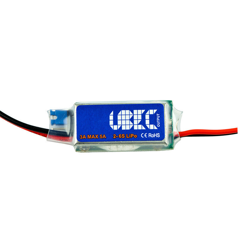 HobbyWing 3A UBEC 5A Max 5-9v w/ RF Noise Reduction RC Output BEC