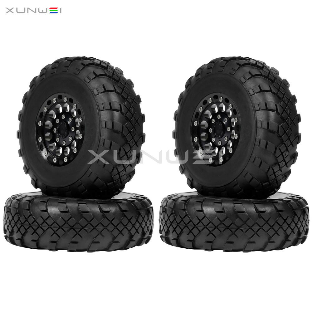 1.9 inch Beadlock Wheel Rim 37×110mm Tyre Tire for RC 1/10th Buggy Truck Tamiya