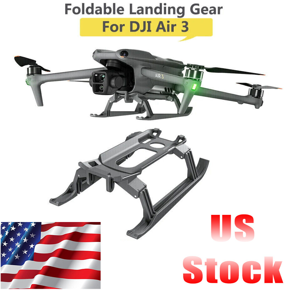 Foldable Extended Landing Drone Accessorie Gear For DJI Air 3 Pro ACCESSORIES US
