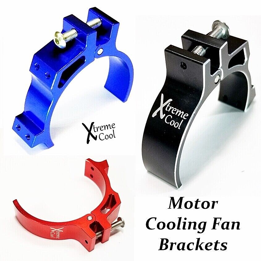 RCP Xtreme Cool Fan Mount Bracket Fits 40-42mm, 45-49mm, or 56mm Diameter Motors