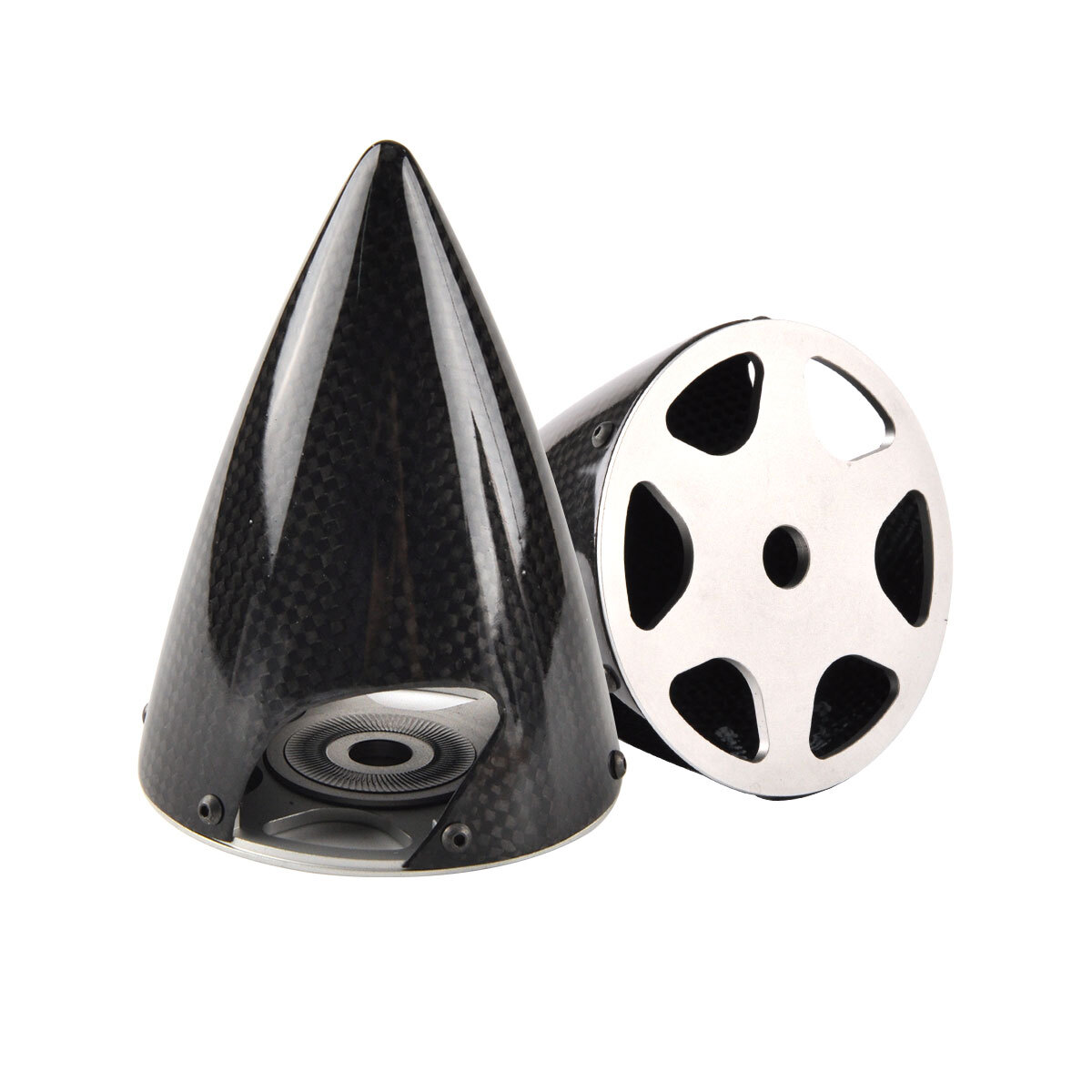 Top Quality 2 Blade 3 inch Carbon Fiber Spinner for RC Gas Airplane
