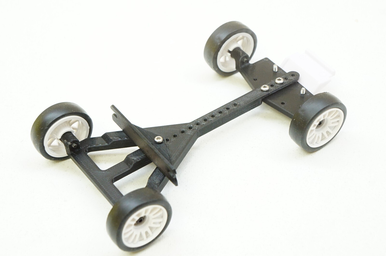 Display Rolling Dummy Chassis for Kyosho Mini-Z Bodies (Adjustable Wheelbase)