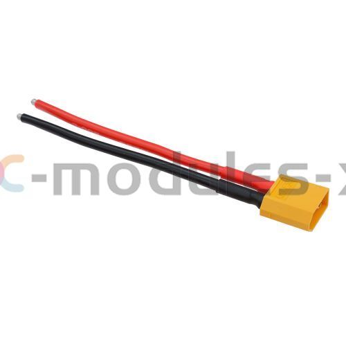XT60 Male / Female Connectors 10CM Silicone Wire Cable 14 AWG For Lipo RC ESC