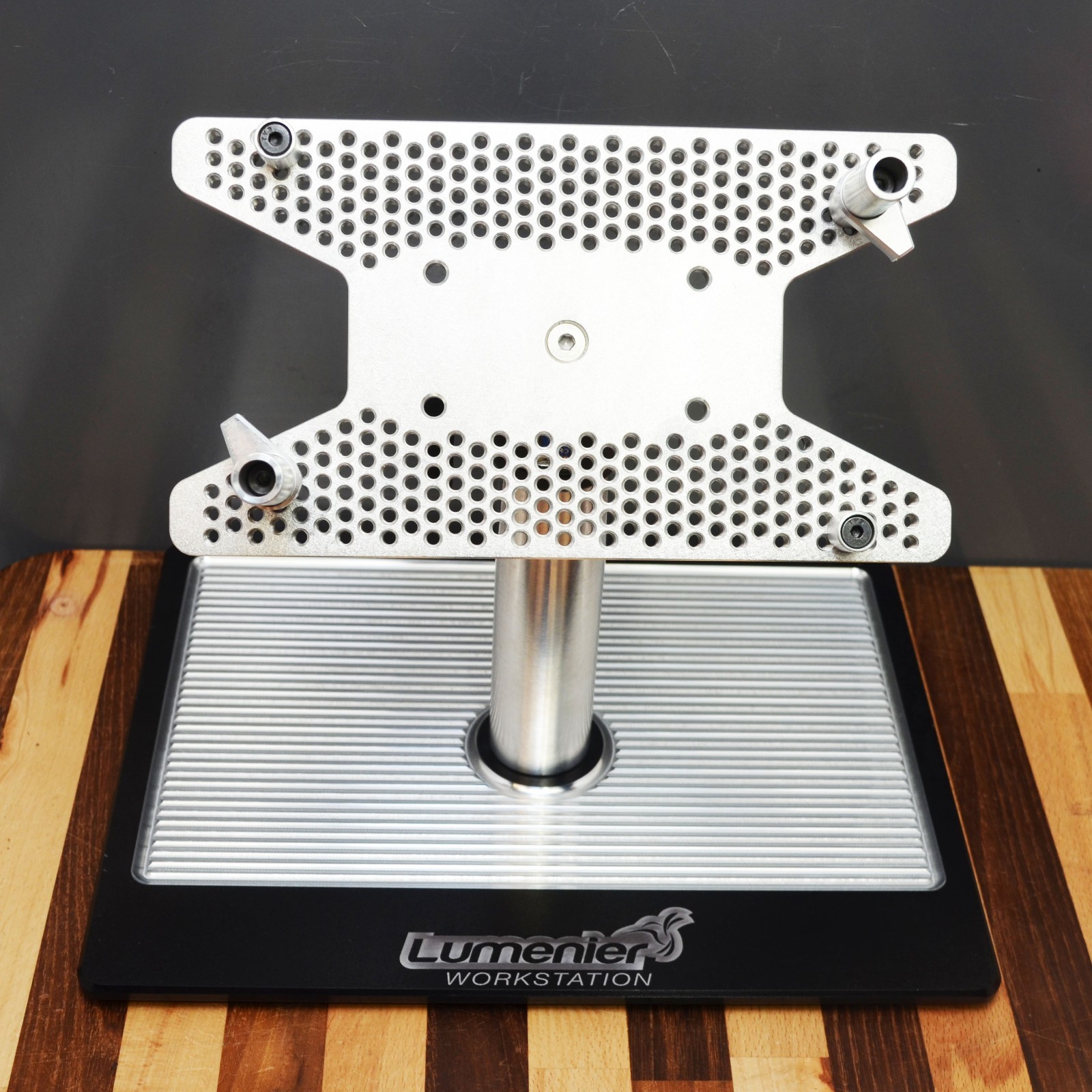 Lumenier FPV Quad Drone Repair Work Station – Heavy Duty Billet Aluminum w Pivot