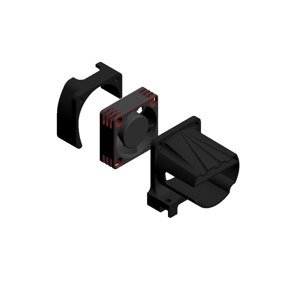 Dual Path 30mm Fan Mount (ARRMA Mojave GROM Upgrade)