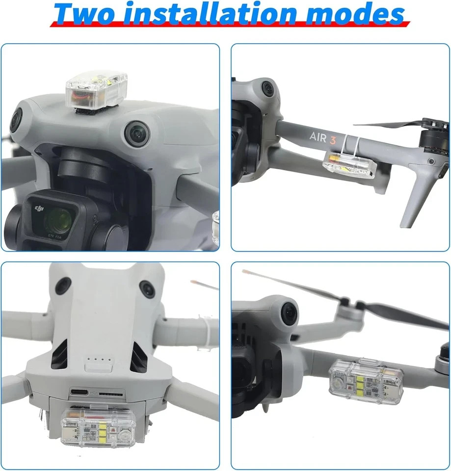 Strobe Light,Night Flying anti Collision Lights for FAA Drone,Led Flash Lamp for