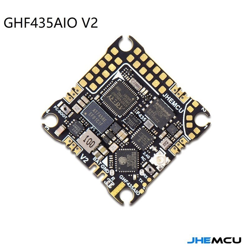 GHF435AIO V2 20A F435 2-4S AIO Flight Control ELRS 2.4G For FPV Crossover