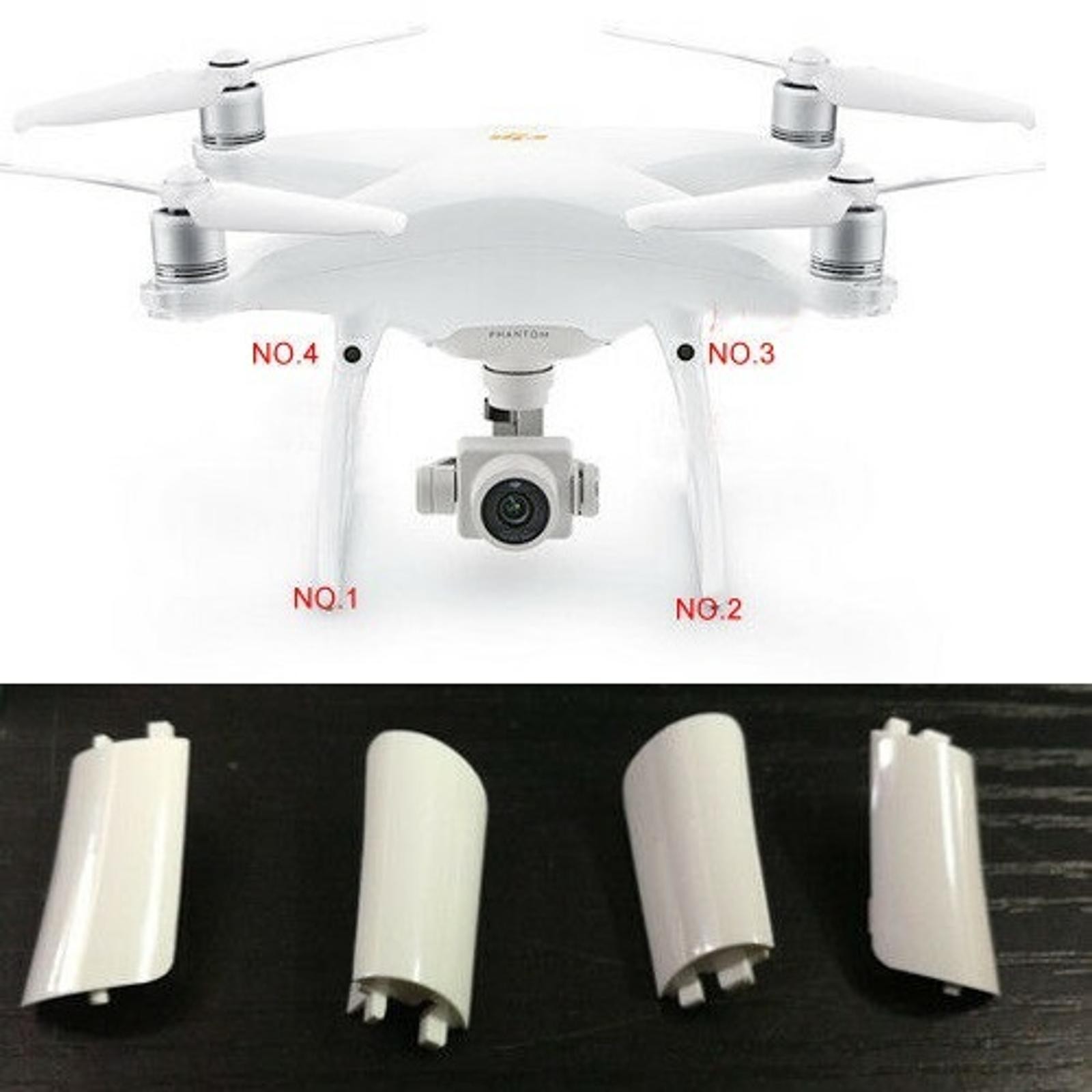 Landing Gear Cover Case Repair Parts For DJI Phantom 4 Pro /Adv V2.0 Drone