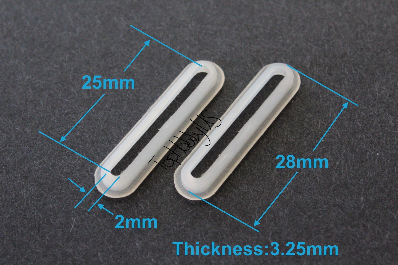 10PCS PushRod Exit Guide L28 x H3.25mm for RC Plane Airplane (US SELLER/SHIP)