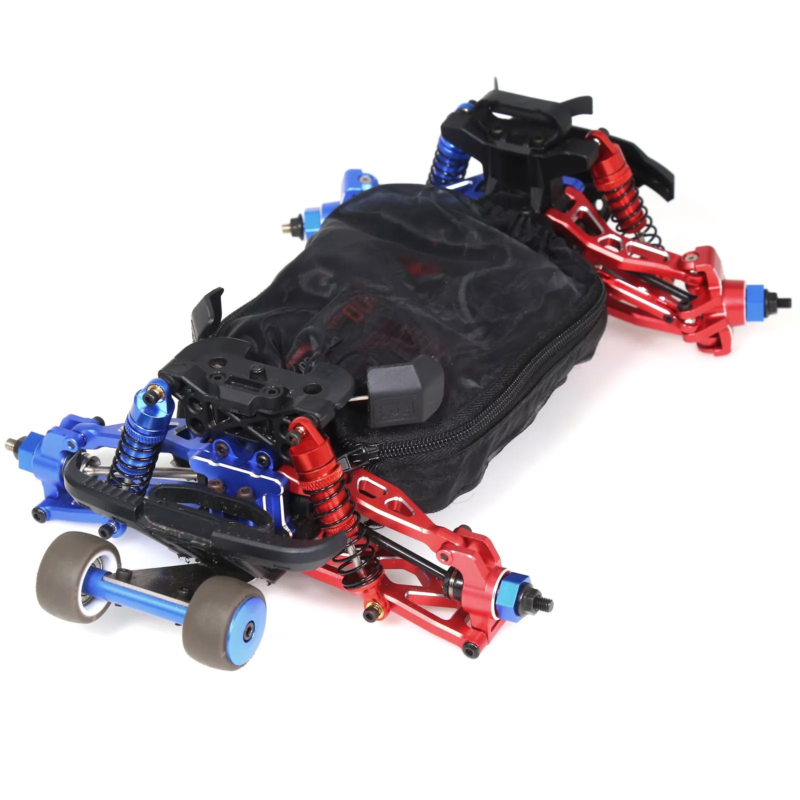 New Black Metal Wheelie Bar Upgraded Parts For ARRMA 1/18 Granite Grom RC Car E