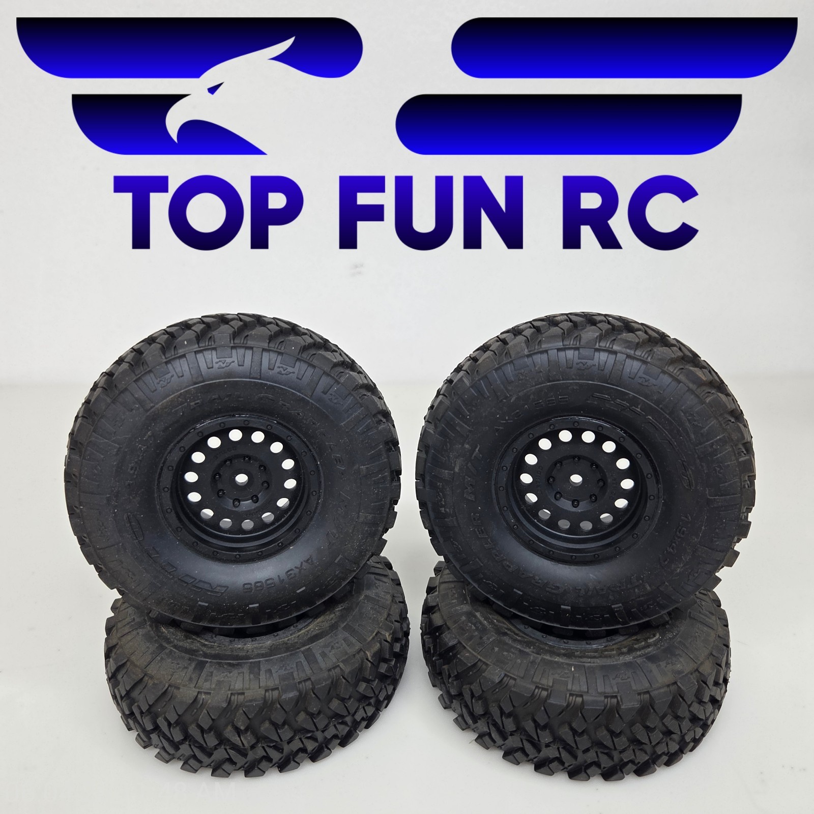 NITTO AXIAL TRAIL GRAPPLER AX31585 1.9X4.7 WHEELS AND TIRES (4)