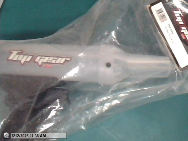 NIB Rc Fuel Gun suit 1/10 1/8 Top Gear #TGR-0003