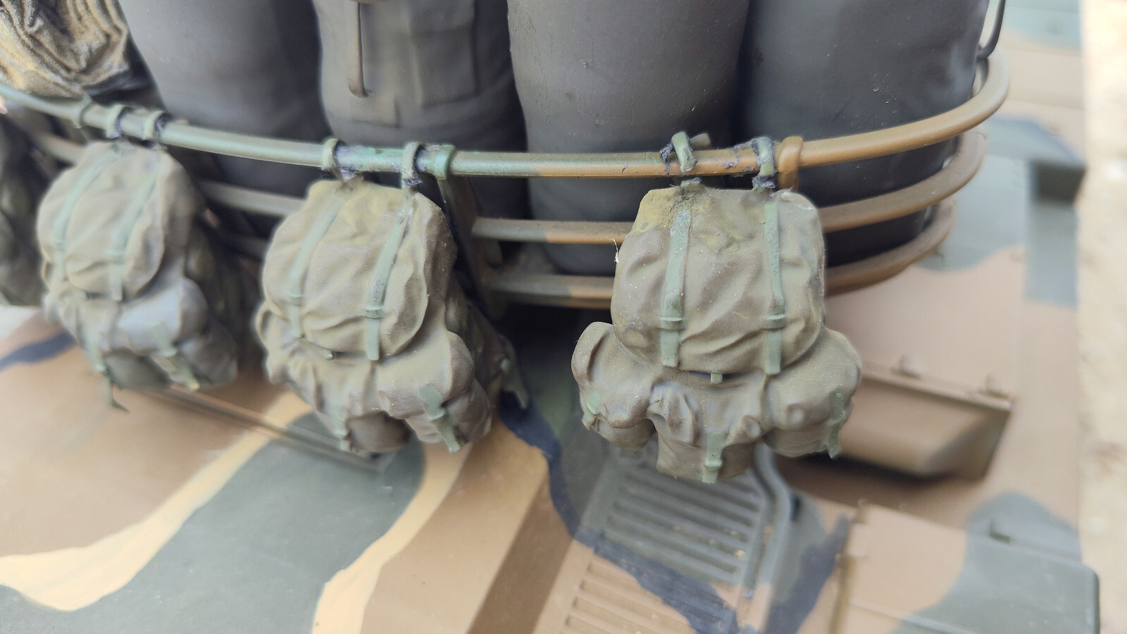 1/16 RC Alice packs details Tongde M60a3 M60 M113 Abrams other tanks henglong