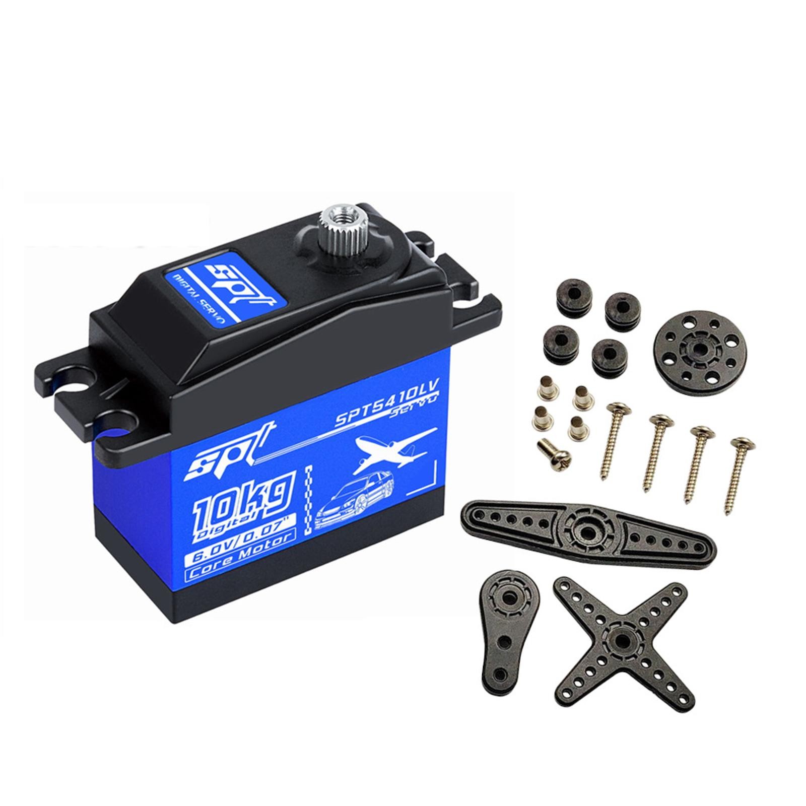 330Hz SPT5410LV Digital Steering Gear Servo For 1/10 RC Car Airplane Model m