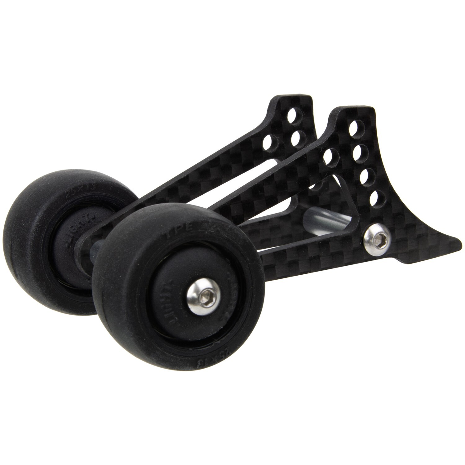 Carbon Wheelie Bar For Tamiya CW-01 LunchBox Midnight Pumpkin Grasshopper Hornet